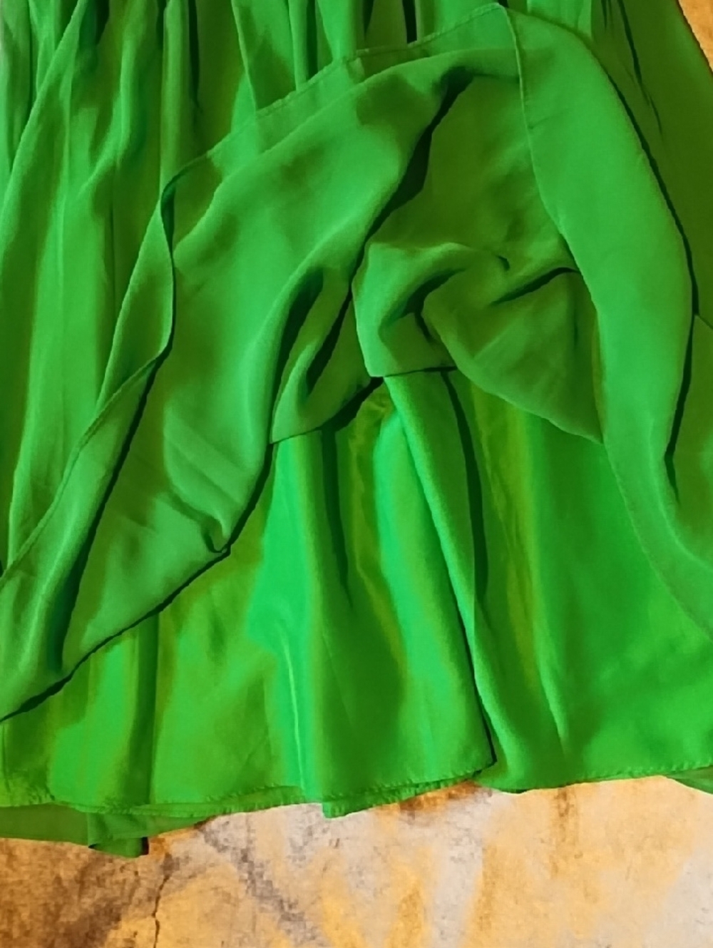 Alfred Angelo Strapless Green Chiffon Cocktail Dress Like New Size 6. Gorgeous. - Picture 8 of 14